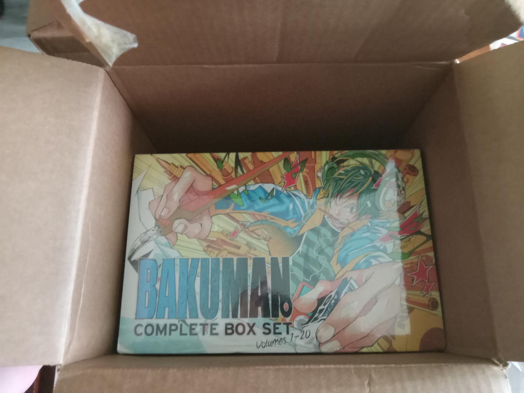 My Bakuman Manga Box Set Unboxing After 7 Years of Begging For It